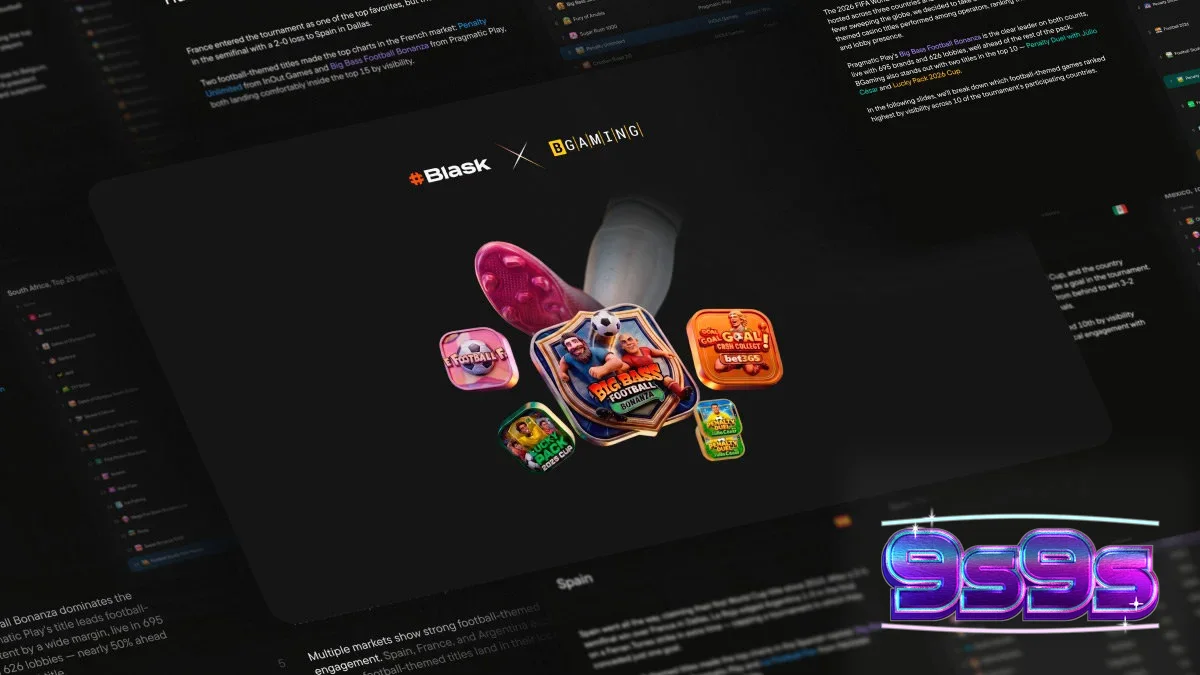 Tampilan visual permainan slot dan game instan bertema sepak bola yang populer di kasino daring.
